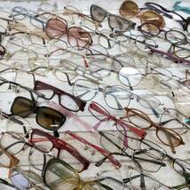 めがね メガネ 眼鏡 大量 112点 まとめ フルリム サングラス ハズキルーペ 老眼鏡 LANCEL BURBERRY Dupont ジル・スチュアート ほか_画像5