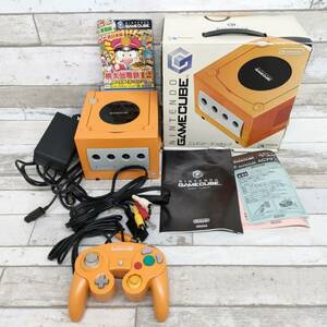 NINTENDO GAME CUBE DOL-001 Nintendo Game Cube operation goods peach iron 12 immediately possible to play 