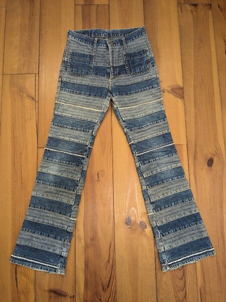 希少 ヒステリックグラマー HYSTERIC GLAMOUR ウミヘビジーンズ 90s ツギハギ