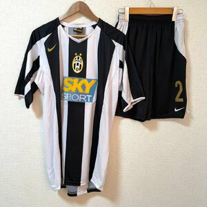 (^w^)b ユヴェントス 背番号 2 ユニホーム 半袖 上下 セットアップ 黒×白 JUVENTUS SKY SPORT NIKE SOCCER SPORTS ロゴ セリエA 7296EE