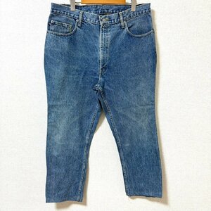 (^w^)b Canada производства POLO JEANS RL Polo Ralph Lauren 80s 90s Vintage Denim джинсы ji- хлеб брюки индиго W38 8326EE