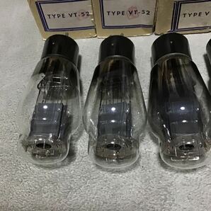 長期保管品 真空管 western electric VT52(刻印) 5本セット 動作品の画像4