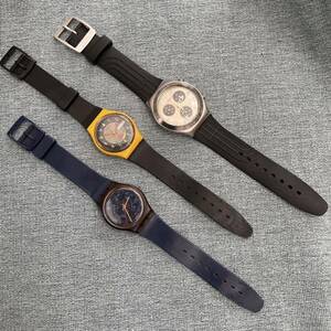 swatch レアモデル GF101 GJ700 ラズリ ヤマハレーサー irony クロノおまけ