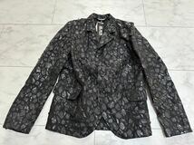 BLACKコムデギャルソン　レオパード　JKT PLUS shirt オムプリュス　junya watanabe MAN 豹柄_画像2