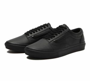 【新品未使用】VANS ヴァンズ OLD SKOOL PU オールドスクールPU V36CF WR M.BLACK26cm（箱有）