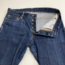 JAPAN BLUE JEANS テーパード 14oz ジンバブエxメンフィス綿 デニムパンツ W33 ジャパンブルージーンズ ジーパン 4010071_画像5