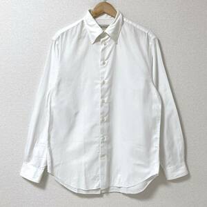 EMPORIO ARMANI 長袖シャツ ホワイト 白 メンズ 42サイズ (XXLサイズ相当) 大きいサイズ エンポリオアルマーニ ドレスシャツ 4030062