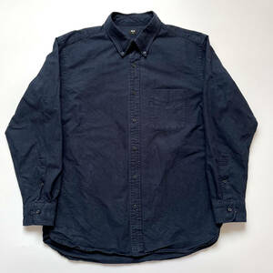 【UNIQLO*ユニクロ*オックスフォードシャツ（長袖）*NAVY*ネイビー*XLサイズ】GU/ジーユー/GLOBAL WORK/GAP/FieldCore/WORK MAN