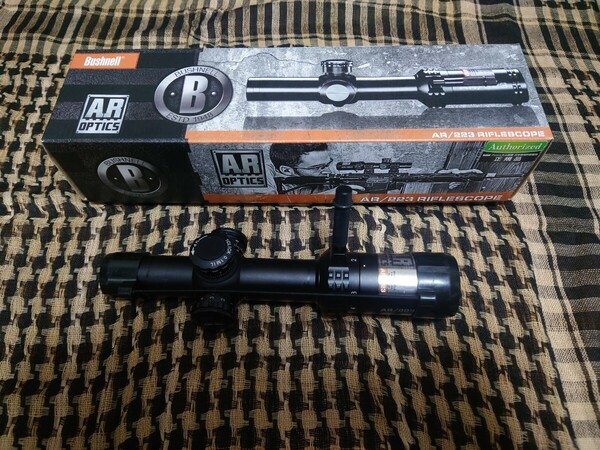 廃盤　実物ブッシュネル　AR223　1-4×24　AR91424I　スコープ　ライフル　Bushnell