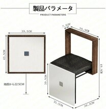 玄関 浴室用折りたたみ椅子 壁掛け式 変更靴ベンチ 玄関ベンチ 玄関椅子 耐荷重150kg 多目的 安定して耐久性 防水 滑り止め_画像2