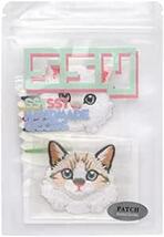 SSYSSY 刺繍 ワッペン アイロン接着両用タイプ 物 猫 2個入 手芸 DIY用品 (A004_画像3