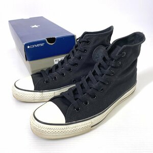 【27cm】BEAMS別注 CONVERSE コンバース ALLSTAR HI オールスター ハイカットスニーカー ブラック 黒 キャンバス 日本製 ビームス