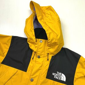 【メンズ M】THE NORTH FACE ノースフェイス MOUNTAIN RAINTEX JACKET マウンテンレインテックスジャケット イエロー 黄 レインジャケットの画像3