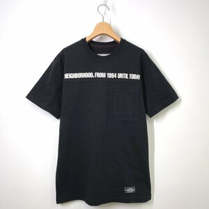 NEIGHBORHOOD ネイバーフッド CLASSIC-P C-CREW SS 半袖ポケットTシャツ M ブラック 黒