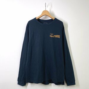 【美品 22SS 定価1.1万円】nonnative ノンネイティブ DWELLER L/S TEE SEARCHING FOR THE FIRE VW 長袖Tシャツ 1 ネイビー 紺 ロンT