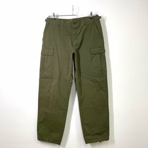 【美品】WTAPS ダブルタップス WMILL-TROUSER 01 トラウザー カーゴパンツ 3 カーキ リップストップ