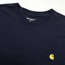 Carhartt WIP カーハート 長袖Tシャツ XL ブラック 黒 ロンT ワンポイント ロゴ 刺繍 L/S CHASE T-SHIRT_画像3