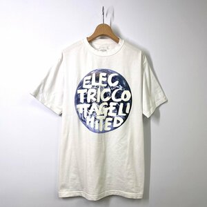 ELECTRIC COTTAGE エレクトリックコテージ 地球 ロゴ 半袖Tシャツ L ホワイト 白 LIMITED リミテッド EC