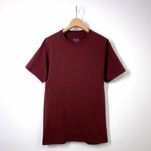 Champion チャンピオン 半袖Tシャツ M バーガンディ 