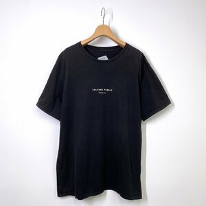 SALVAGE PUBLIC サルベージパブリック 半袖ロゴTシャツ L ブラック 黒