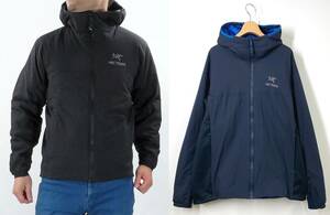 【美品 国内正規品】ARC'TERYX アークテリクス ATOM LT HOODY アトムSL フーディ XL ネイビー 紺 中綿ジャケット ミッドレイヤー