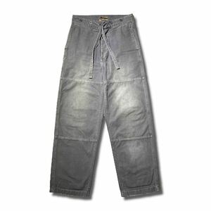  beautiful goods LYBRO Nigel Cabourn P-65 DRAWSTRING WORK PT CANVAS draw -stroke ring work pants carpe nta-30 Live ronai gel ke-bon