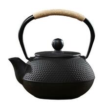 南北鉄器 急須 茶壺 提梁壺 水壺 煮茶壺 茶道具★新品未使用★職人手作り★細工 鉄分補給 未塗装鉄器 鉄瓶_画像5