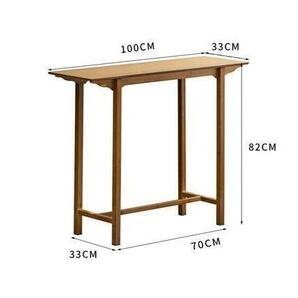 高品質★アンティーク調デザインコンソールテーブル 電話台 テーブル 花台リビン 木製 玄関テーブル サイドテーブル 玄関の画像4