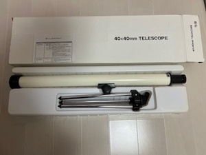 新品 40×40mm テレスコープ TS-50 望遠鏡三脚セット ポイント消化 クーポン 【土日月限定クーポンご利用で800円】