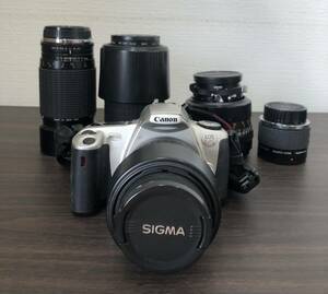 #5949 【カメラいろいろセット】CANON EOS/SIGMA・SEIKO・OLYMPUSレンズなど