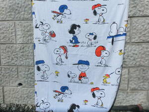  Vintage Snoopy Flat sheet 1/4 size B