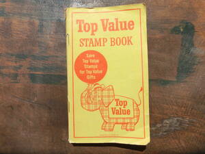 1930年～50年代　ビンテージ　スタンプブック　Top Value エレファント