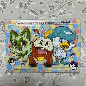 ポケットモンスター　スカーレット・バイオレット特典パズル　A5サイズ　40ピース　Joshin