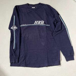 ハードロックホテル '90年代 ネイビー ロングTシャツ サイズM ヴィンテージ