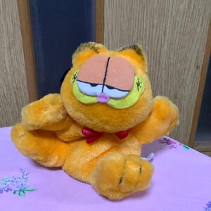 当時物　ガーフィールド　GARFIELD ぬいぐるみキーリング　小銭入れ付き