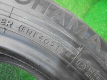 5EU334BE2 ) 送料無料 2021年製 バリ山 215/60R17 ヨコハマタイヤ iceGUARD iG60 17インチスタッドレスタイヤ1本_画像7