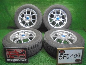 5FC409 AB4)) 送料無料 2021年製 195/65R15 ヨコハマタイヤ iceGUARD iG60 スタッドレスタイヤ+15インチホイール4本セット ET50