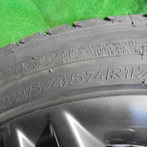 5FC209 AE9)) 送料無料 2021年製 225/45ZR17 MAXTREK MAXIMUS M1 夏タイヤ+17インチアルミホイール4本セット プジョー308 T75F02の画像4