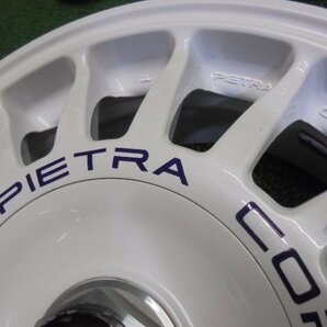 5FC201 BA12)) 送料無料 希少! 美品 WORK PIETRA CORSE 16インチマルチアルミホイール4本セット 16×7JJ 100×4H 100×5H +33 ワークの画像7