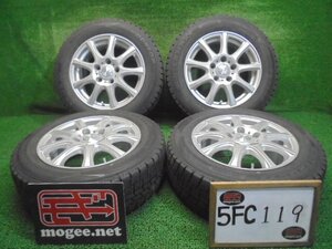 5FC119 AB8)) 送料無料 185/65R15 ダンロップ ウインターマックスWM02 スタッドレス+アルミホイール4本セット 2020年製 GB フリード