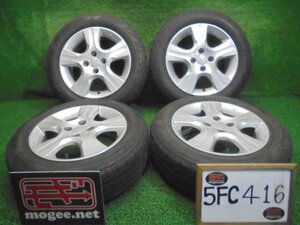 5FC416 AB8)) 送料無料 175/65R15 ブリヂストン Playz PXII 夏タイヤ+15インチホイール4本セット 2020年製 GEフィット