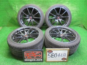 5EO418AF16) 送料無料 2021年製 225/40R18＆255/35R18 ヨコハマタイヤ ADVAN FLEVA 夏タイヤ+RAYS VR 18インチホイール4本セット BMW m135i