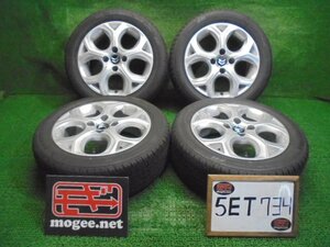 5ET734AD9) 送料無料 2023年製 195/55R16 SEIBERLING SL201 夏タイヤ+美品 シトロエン C3純正 16インチホイール4本セット