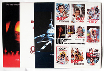007 復刻版　チラシ（ロジャームーア）５枚　と　パンフレット（ロジャームーア）４冊　９点セット_画像3