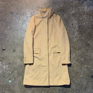 1円スタート★ HELMUT LANG 90s 黒タグ ハイネック比翼コート 1990s ヘルムートラング 本人期