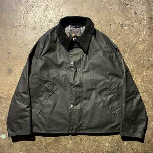 Barbour 23AW TRANSPORT WAX ワックス コットン ショート ブルゾン 232MWX1678 バブアー トランスポート オイルドジャケット