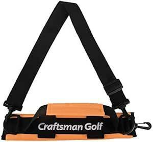 CRAFTSMAN(クラフトマン) ゴルフクラブ収納ホルダー バッグ ケース コンパクトキャリー 9本収納可能 ティー収納 フック