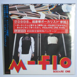 m-flo「SQUARE ONE（スクエア１）」CD+DVD 初回限定特別パッケージ