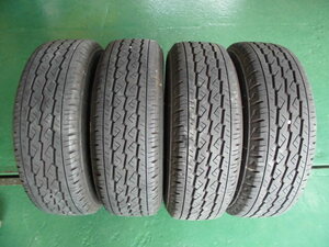 バリ山 215/70R15 107/105L BRIDESTONE ブリヂストン DURAVIS デュラヴィス R670 4本セット