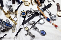 100本以上 腕時計 まとめ売り SEIKO/CITIZEN/CASIO/CK/FOSSIL/RICOH/GUESS 大量 クオーツ 機械式 手巻き 自動巻き メンズ ジャンク 1_画像6